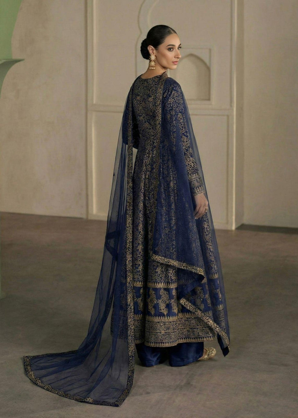 Libaas E Khaas Shehnai Blue Women 3pcs