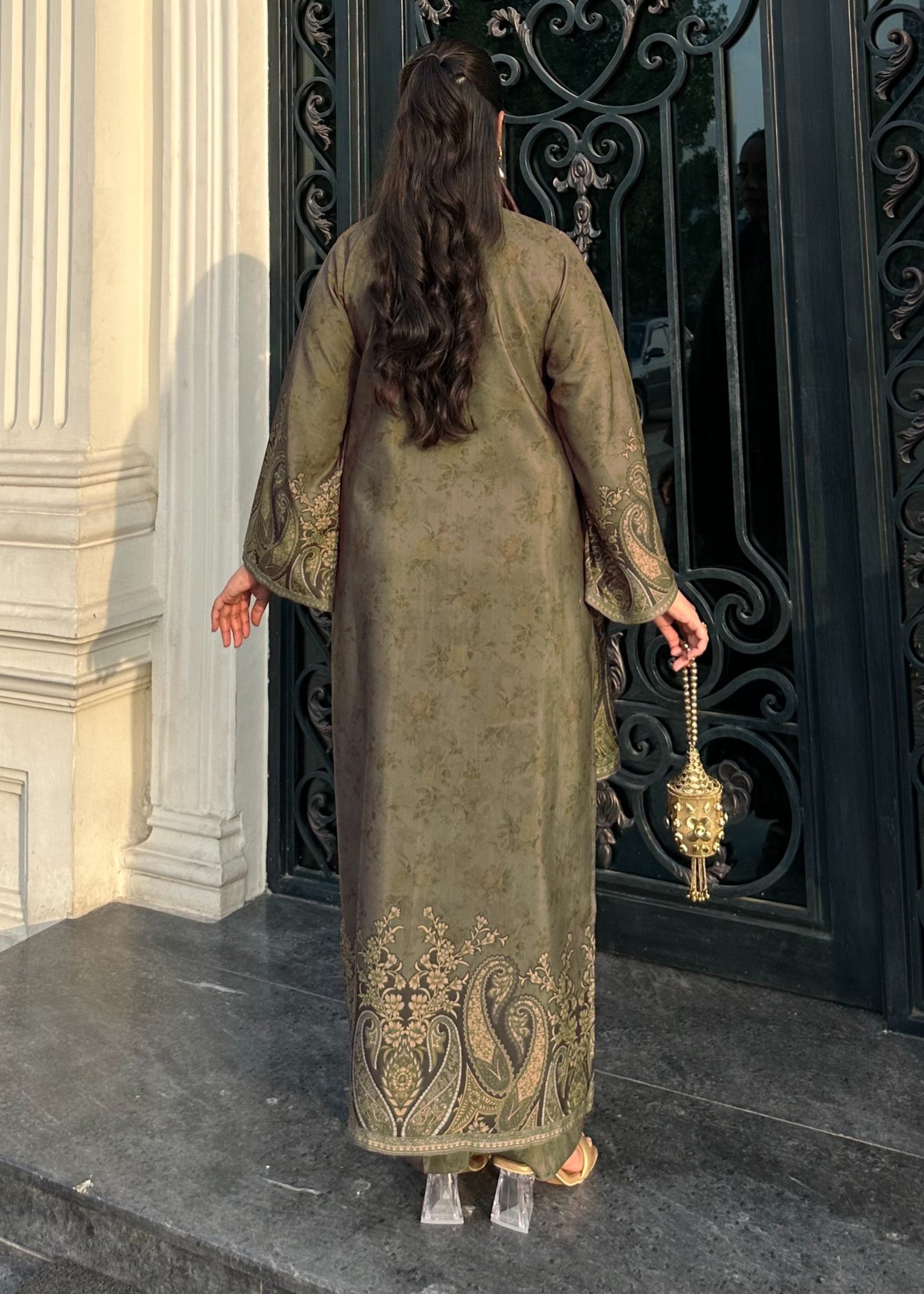 Mohagni GD 06 DULL RAW SILK Women 3pcs