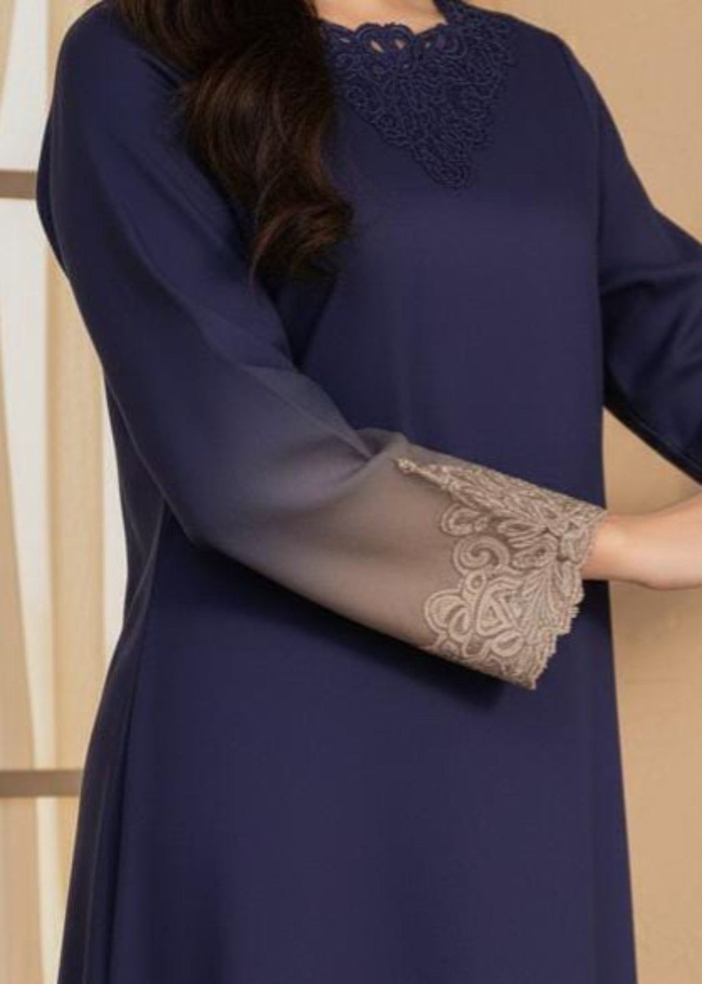 Sahibas By Mirza Naghma Navy Women 1pcs