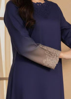 Sahibas By Mirza Naghma Navy Women 1pcs