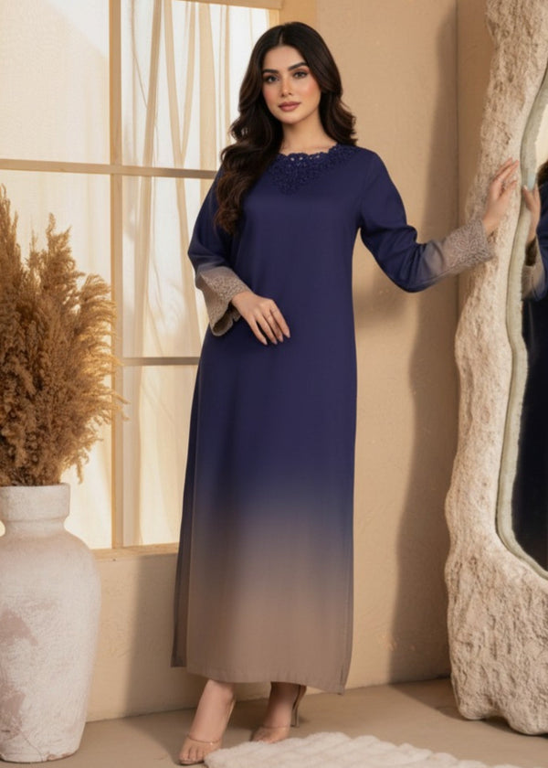 Sahibas By Mirza Naghma Navy Women 1pcs