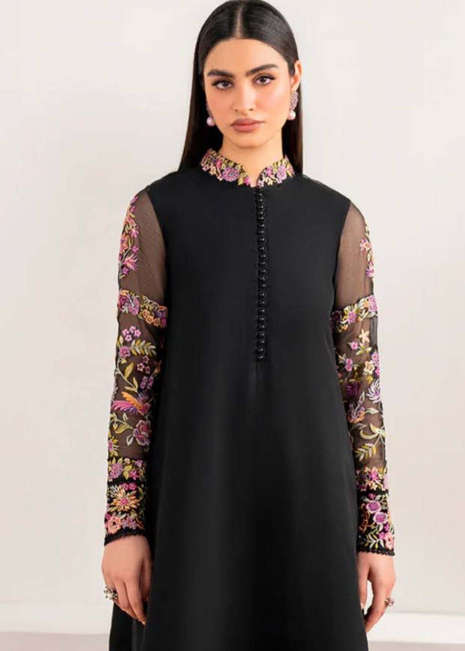 Rangoon Clothing RUBAB MIDNIGHT BALCK Women 3pcs