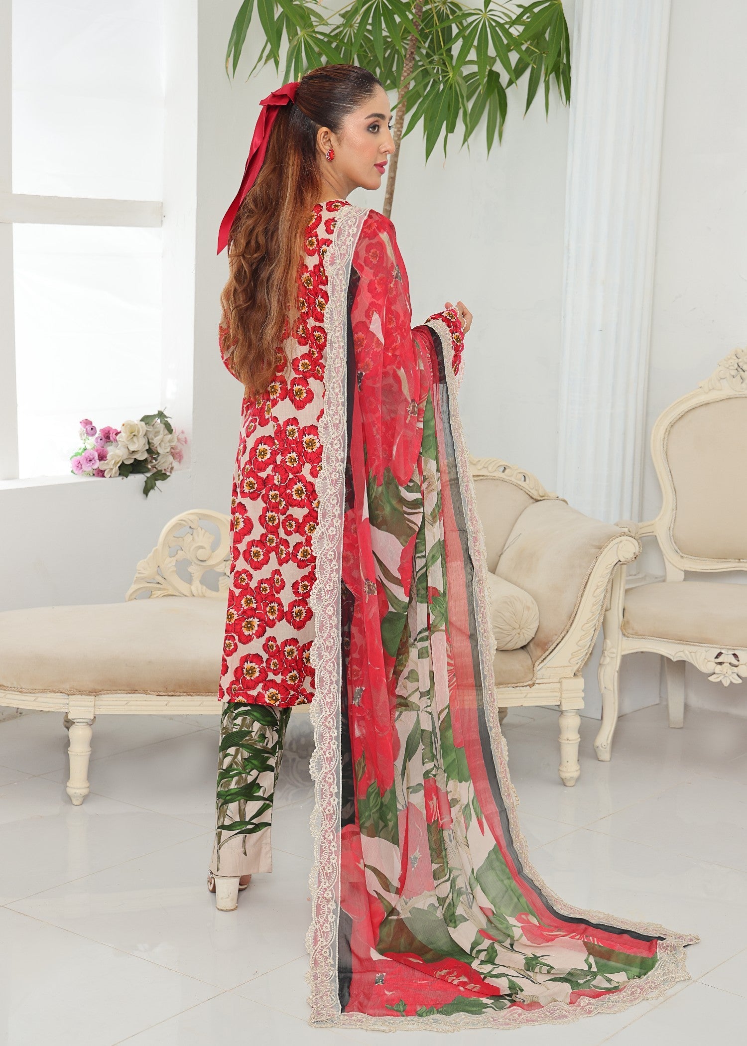 Polawn PD LAWN 25 439 B | PRET LAWN COLLECTION Women 3pcs
