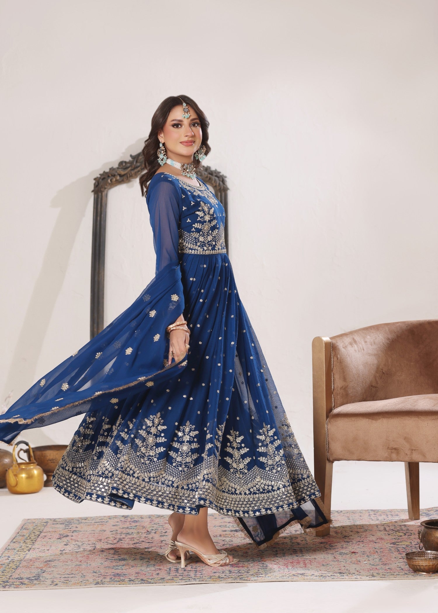 Abaan Zohan Gulab Peacock Women 3pcs