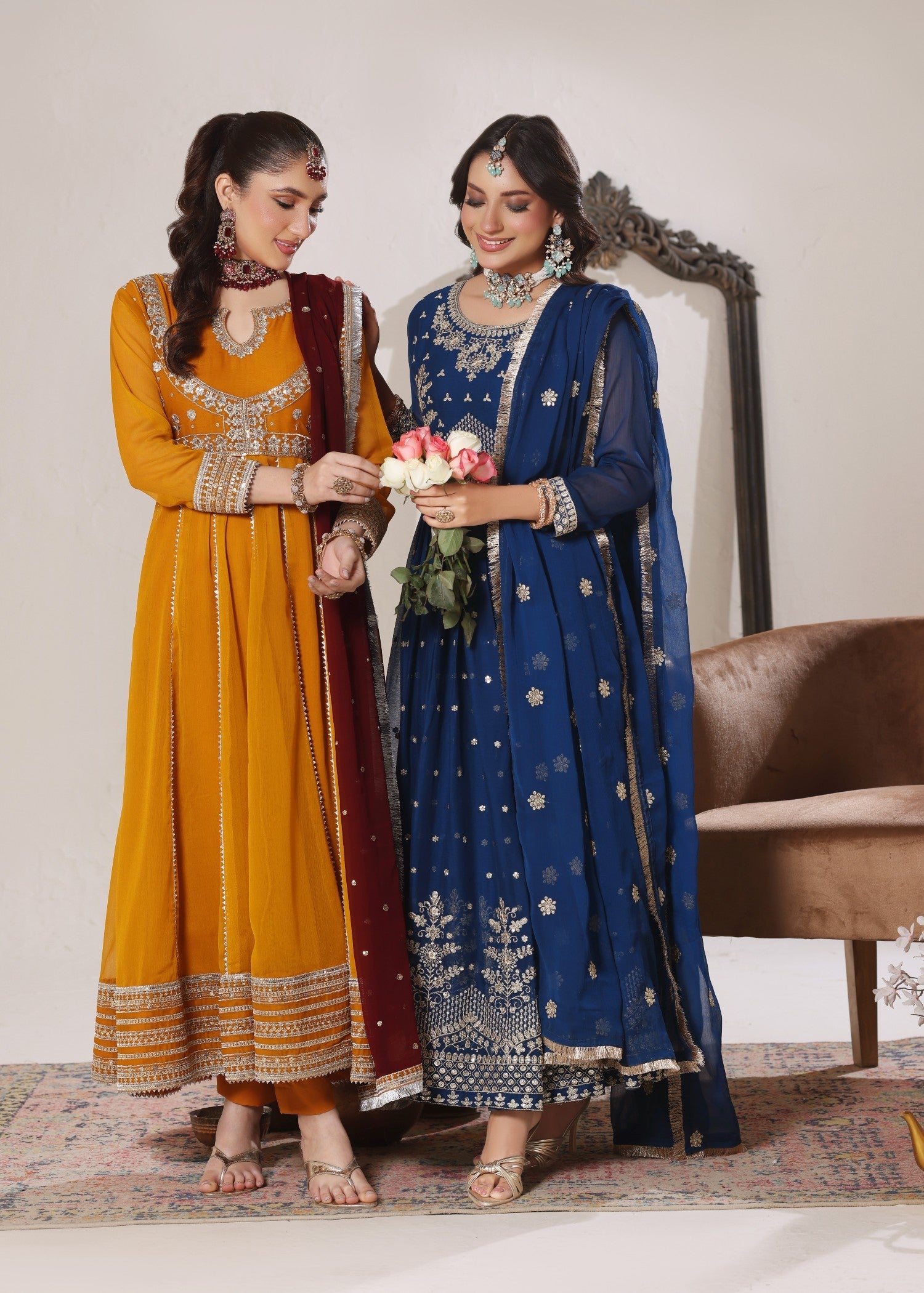 Abaan Zohan Gulab Peacock Women 3pcs