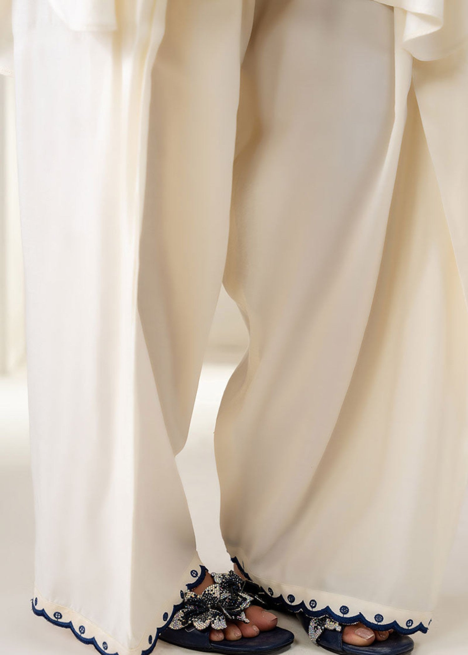 Cross Stitch BLUE WAVE (SHIRT & TROUSER) Women 2pcs