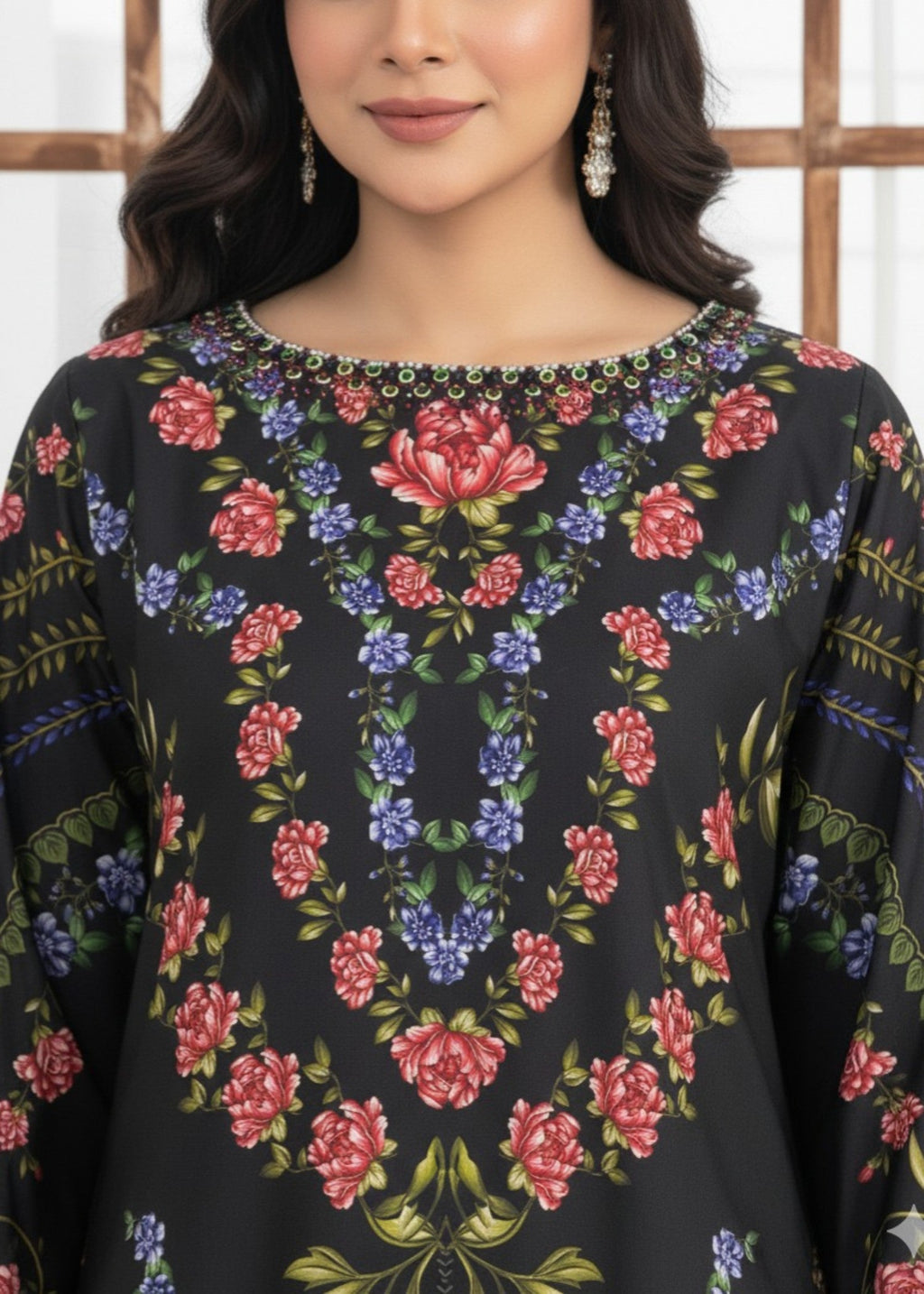 Sahibas By Mirza Parizah Black Women 1pcs