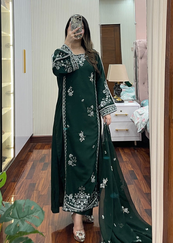 Tehzeeb Libas ROYAL GRACE EMBR Women 3pcs