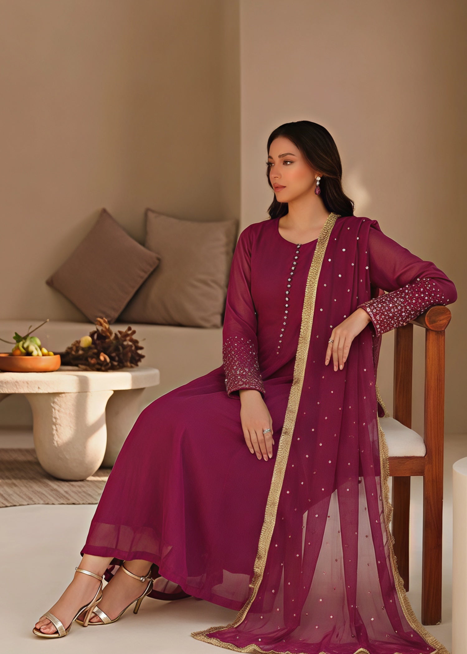 Laal Clothing JLC 081 Women 3pcs