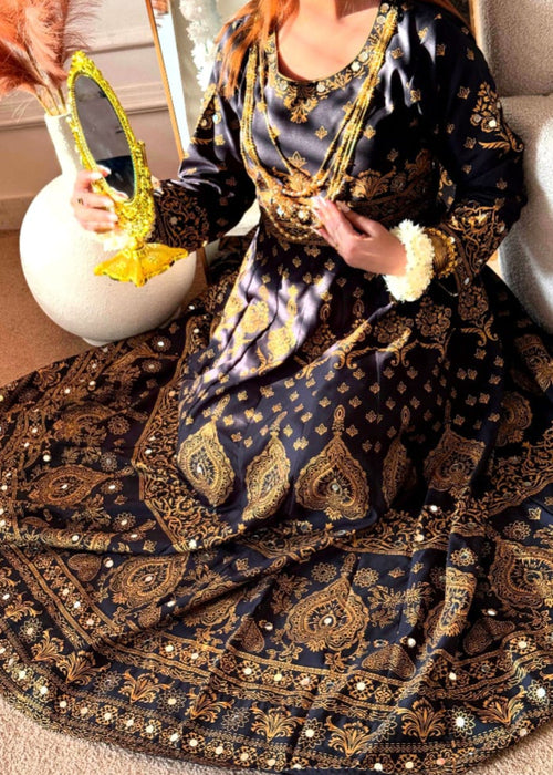 1 Mahoor Haven Black mexi New Women 3pcs