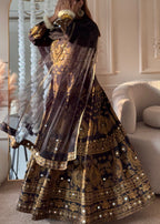 1 Mahoor Haven Black mexi New Women 3pcs