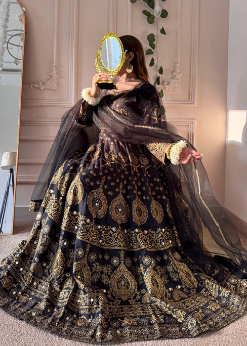 1 Mahoor Haven Black mexi New Women 3pcs