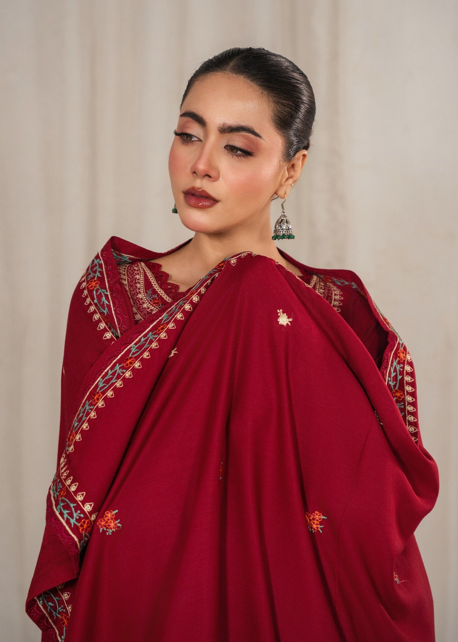 Tehzeeb Libas KESAR EMBROIDERED Women 3pcs