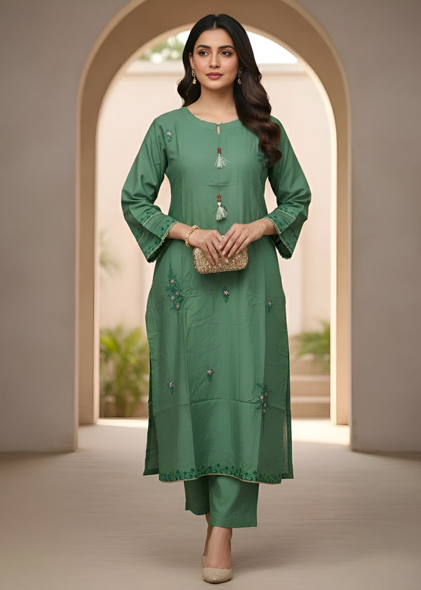 Saibaan Leafy Luxe Women 2pcs