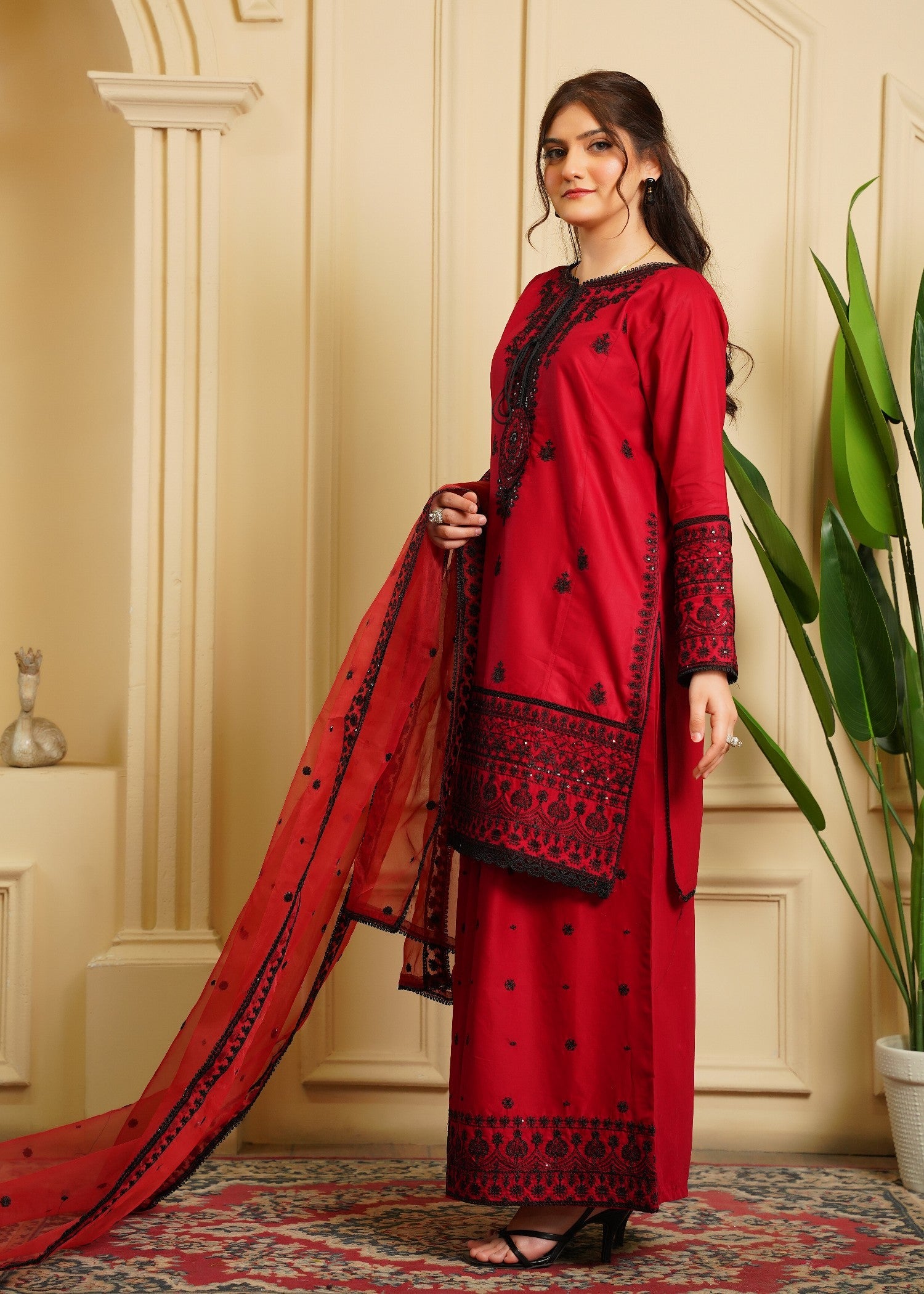 Rangoon Clothing Laal Roshan Women 3pcs