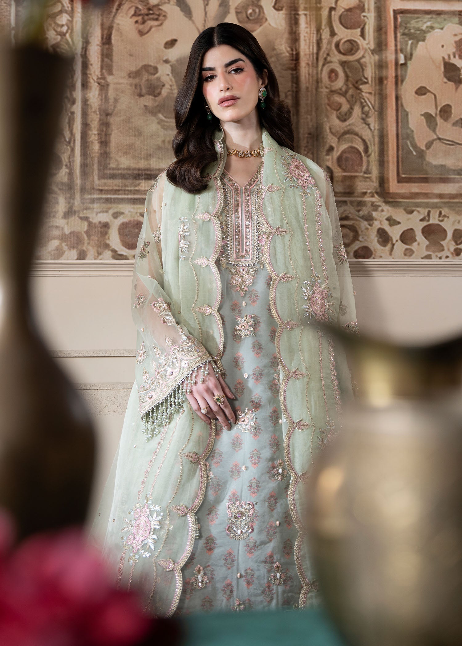 Rang-e-Haya Aster (Mint Green) Women 3pcs