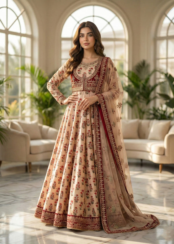 Diara Couture LUJAINA DF 78 CREAM Women 3pcs