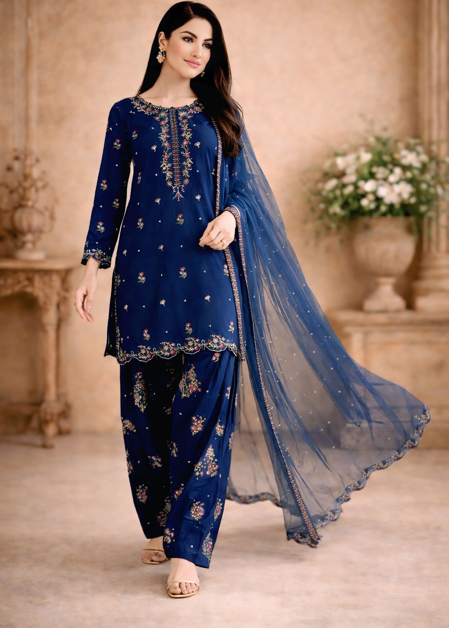 Agha Jaan Ajb22 Women 2pcs