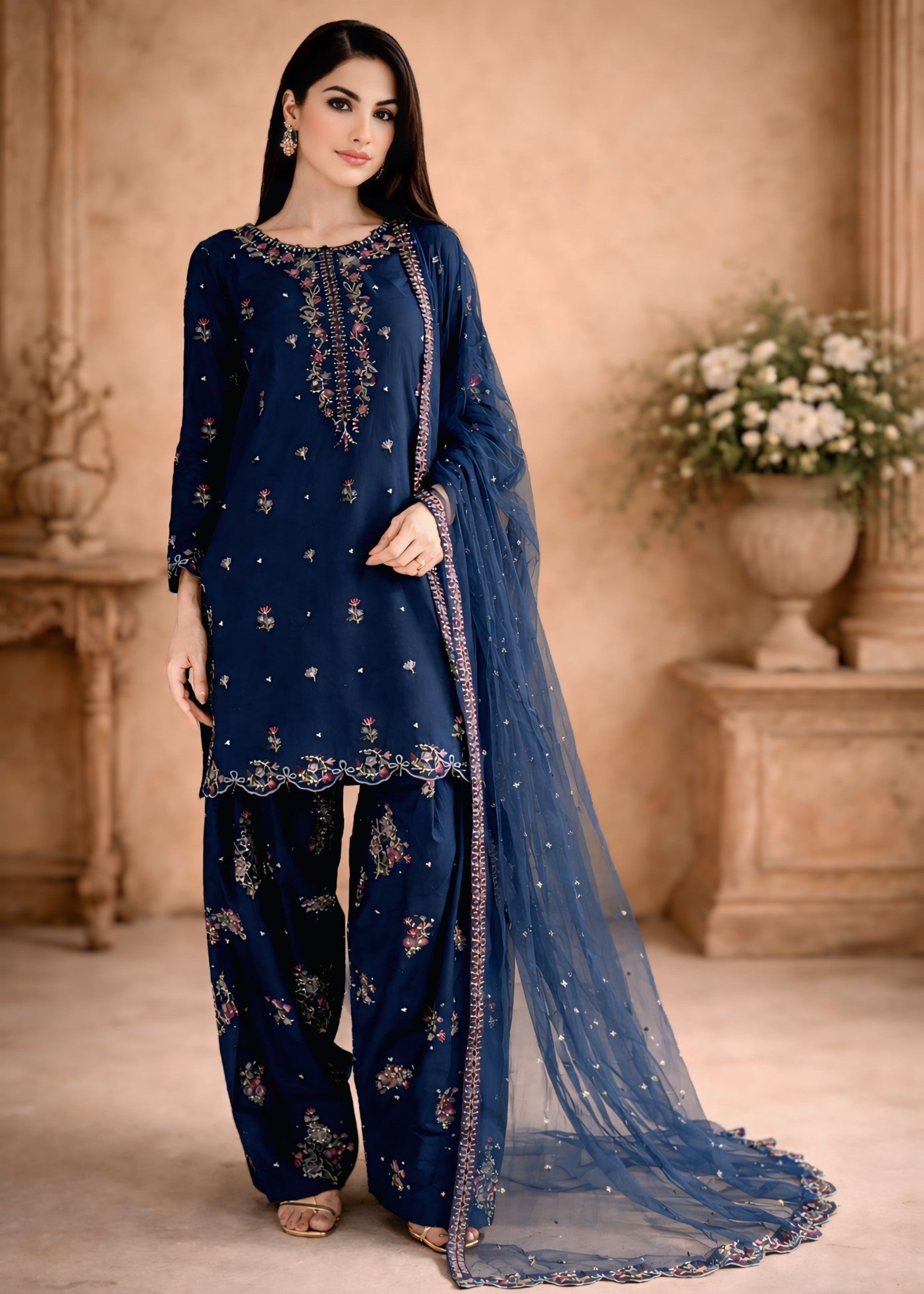 Agha Jaan Ajb22 Women 2pcs