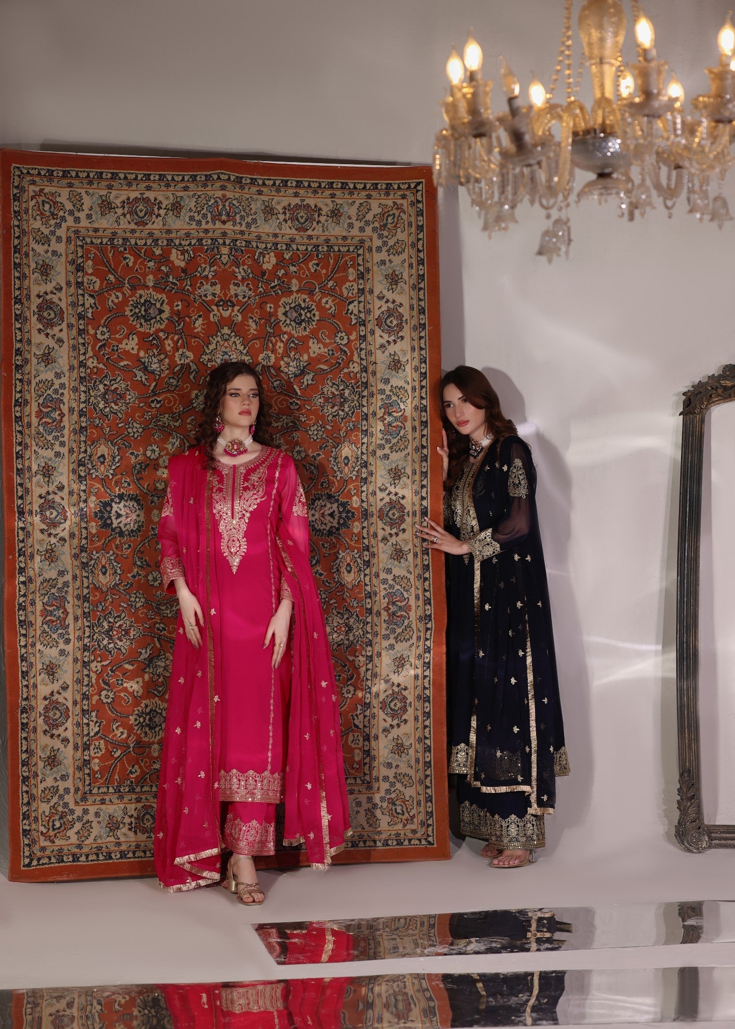 Abaan Zohan Andaz Pink Women 3pcs