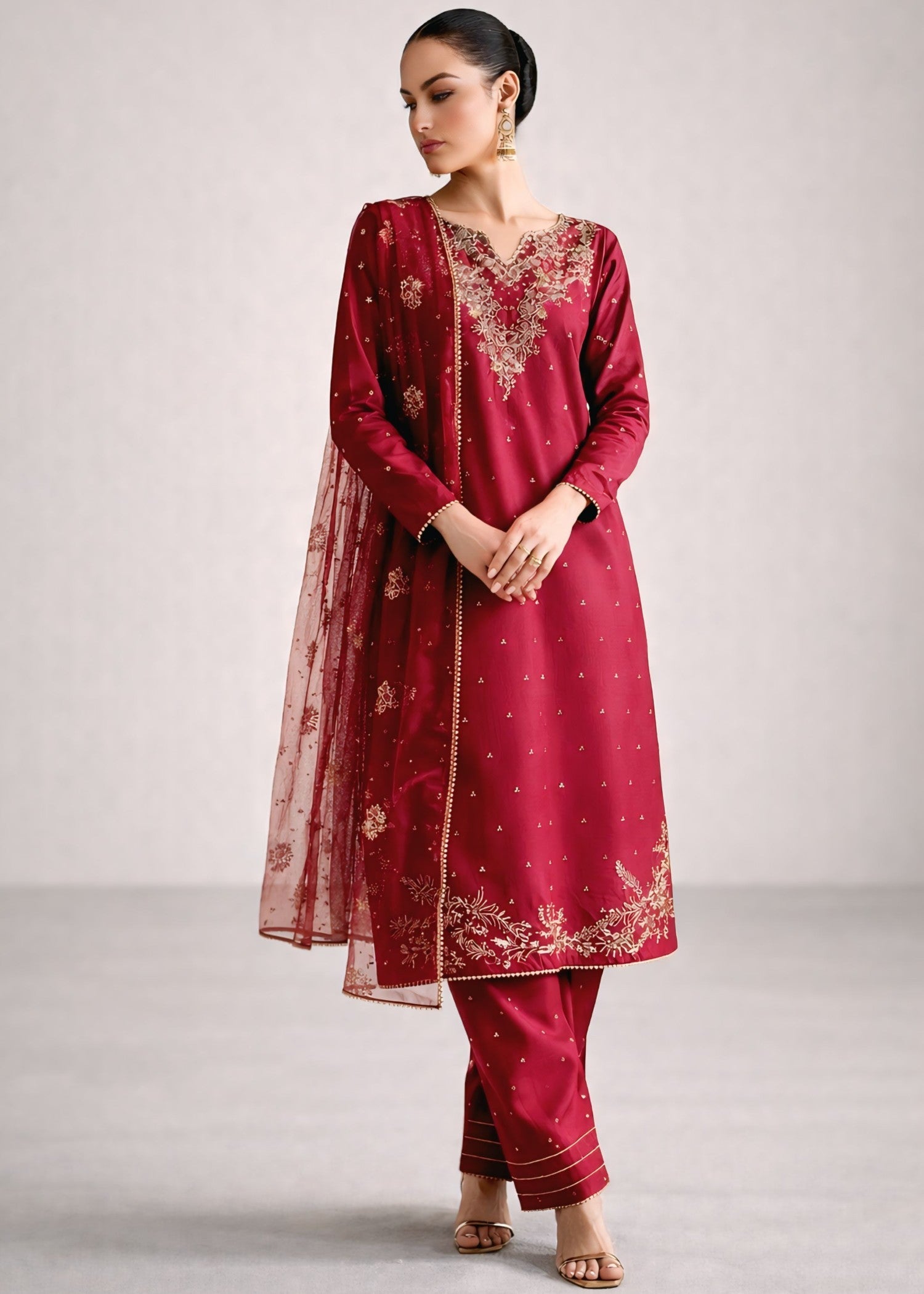 Agha Jaan Raani Women 3pcs
