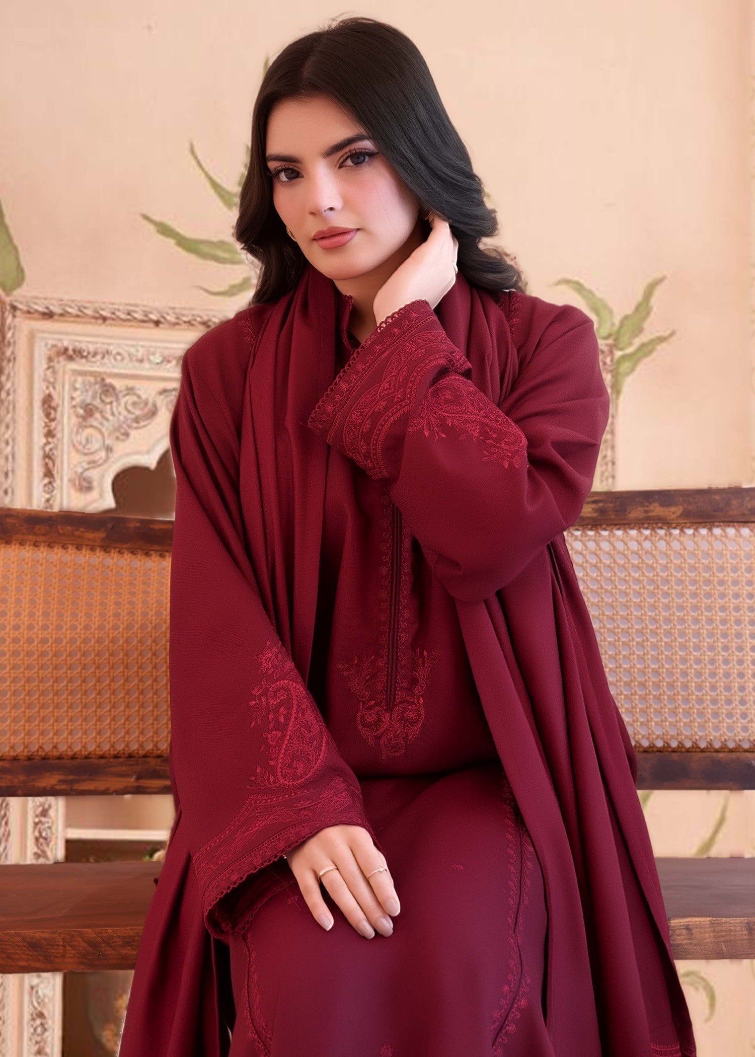 Chaudhary Arts Mehroo Linen Women 3pcs