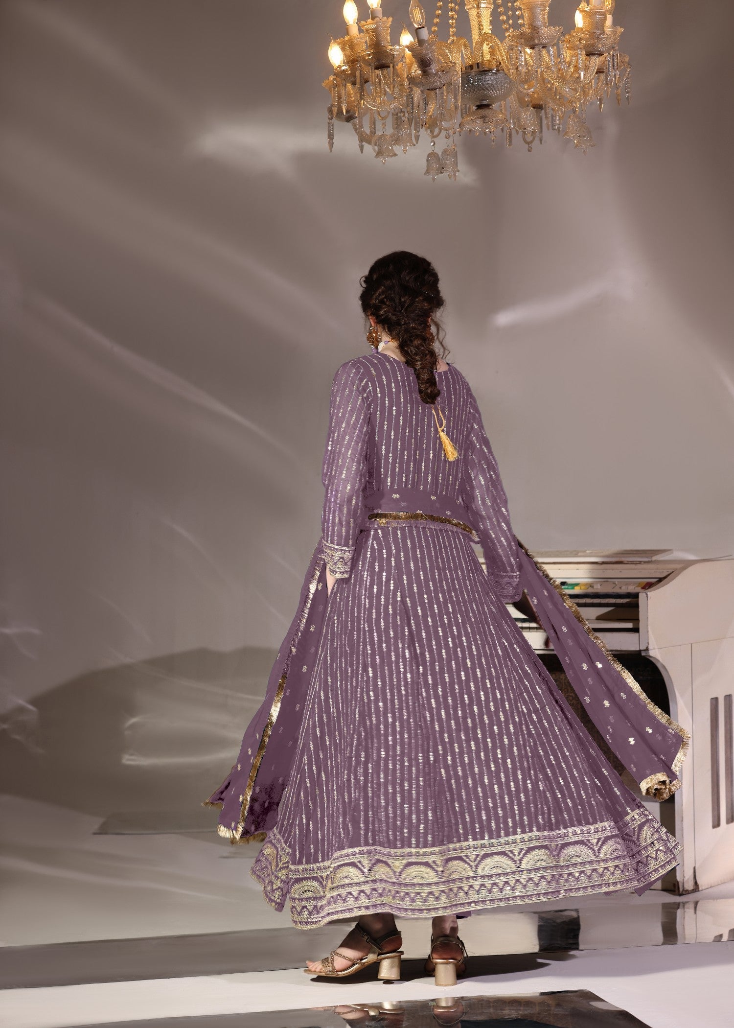 Abaan Zohan Ruby Mauve Women 3pcs