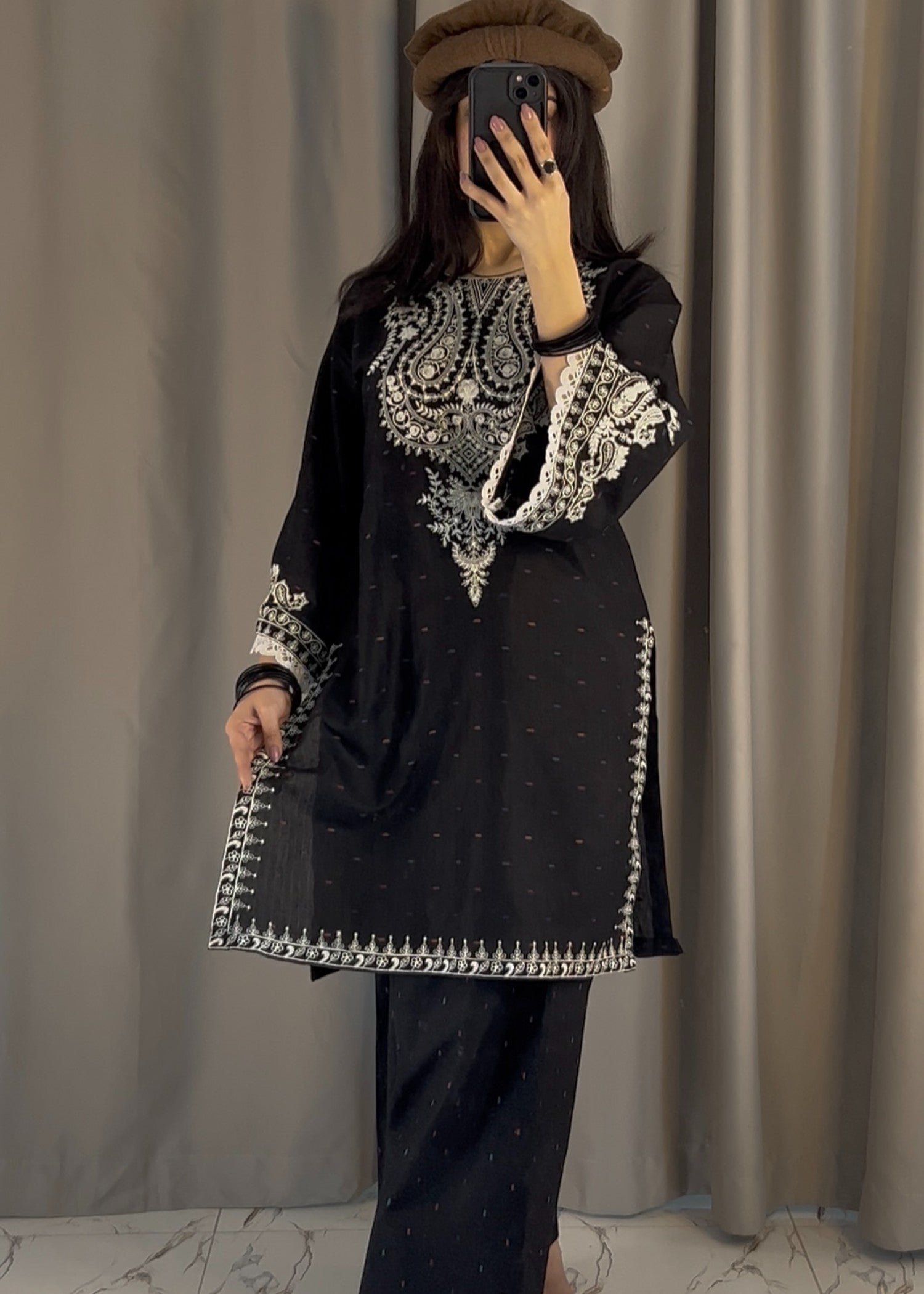 Tehzeeb Libas PANACHE B EMBROIDERED Women 2pcs