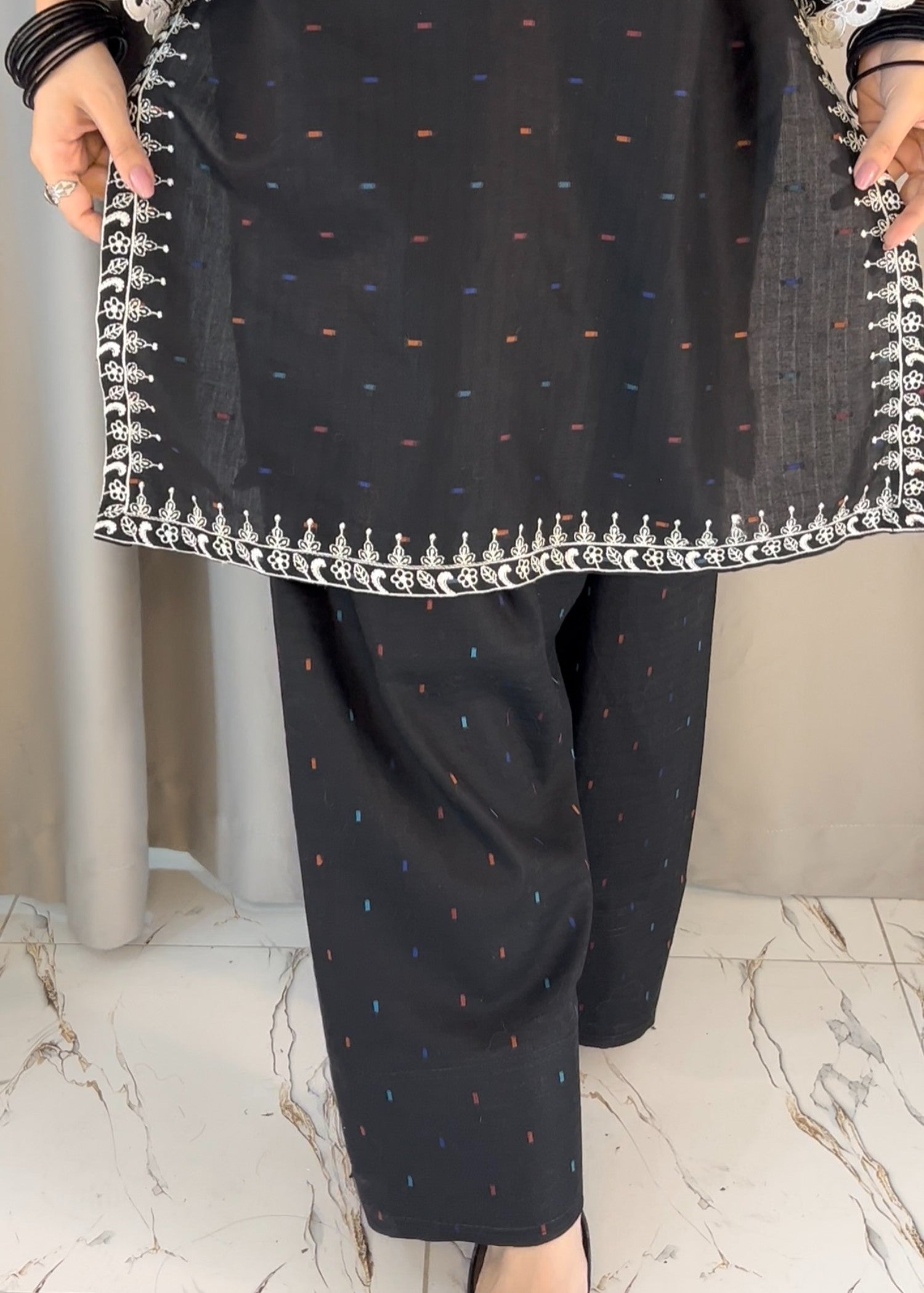 Tehzeeb Libas PANACHE B EMBROIDERED Women 2pcs