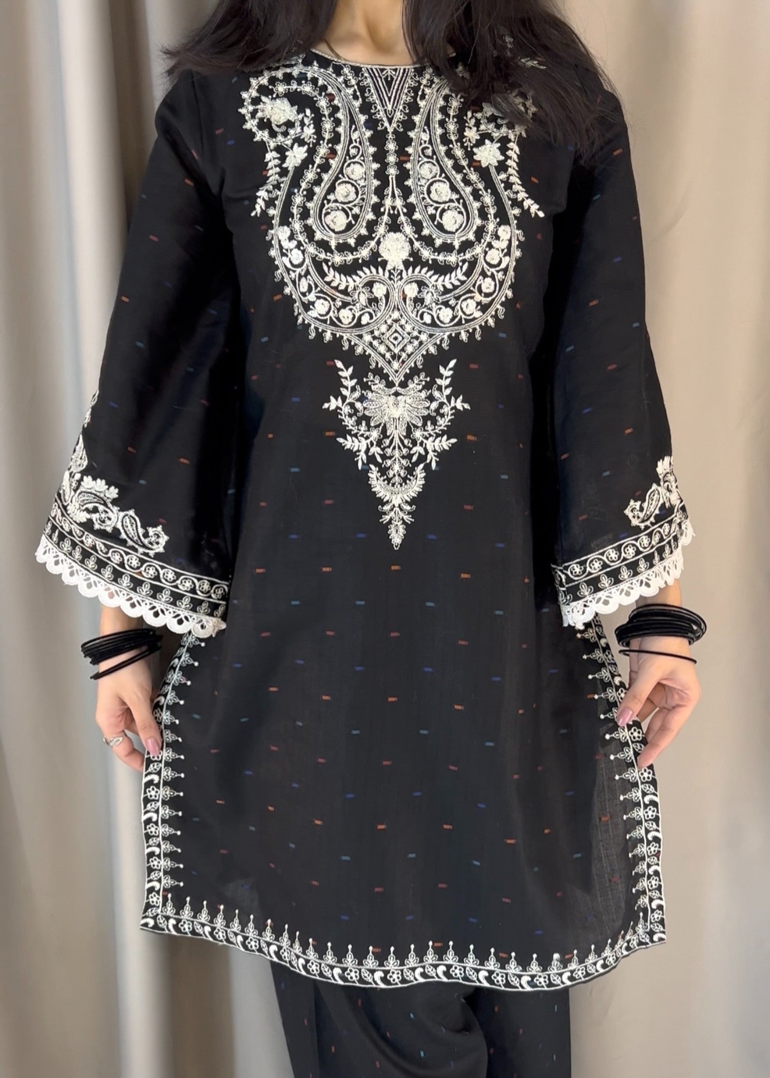 Tehzeeb Libas PANACHE B EMBROIDERED Women 2pcs