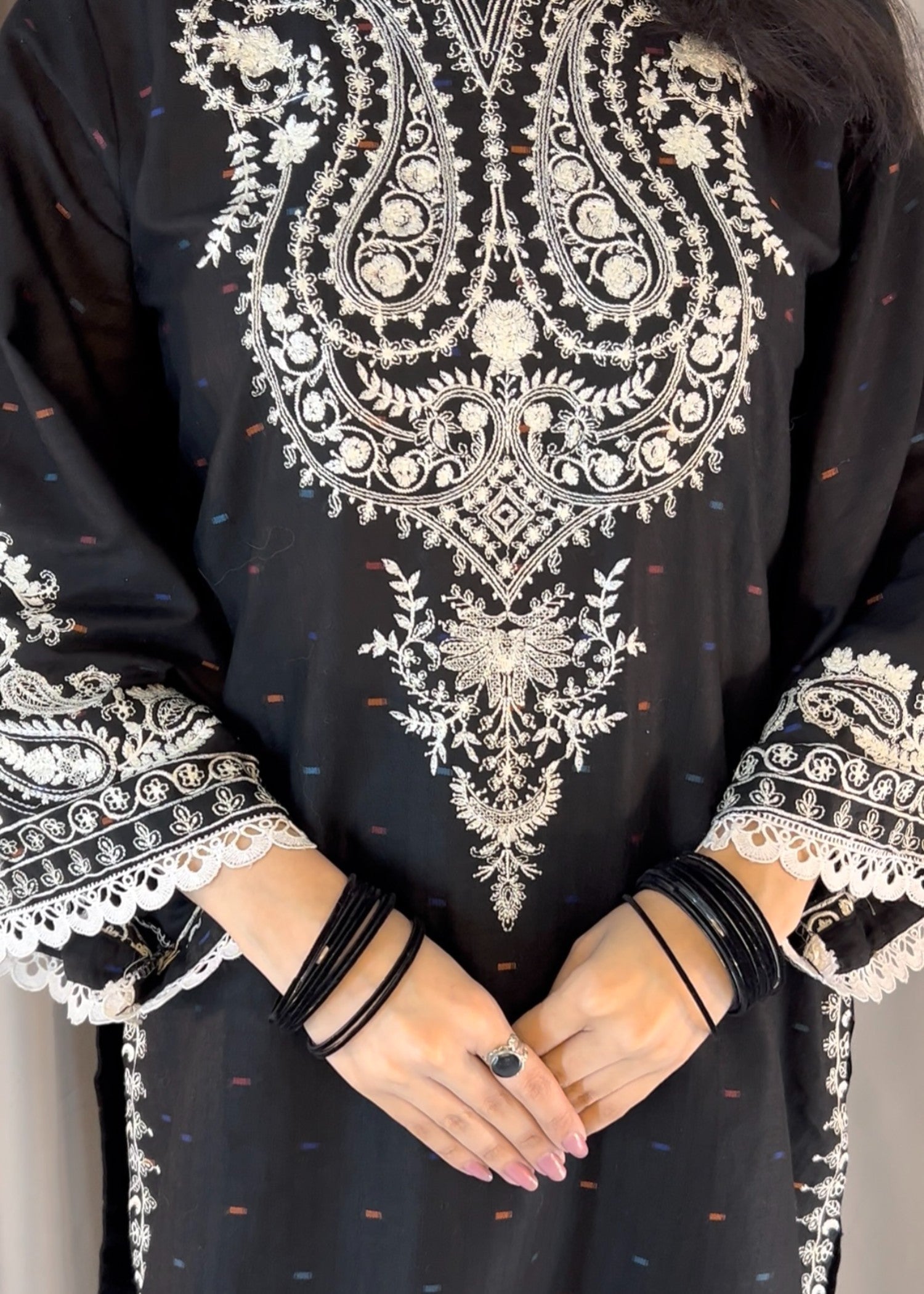 Tehzeeb Libas PANACHE B EMBROIDERED Women 2pcs