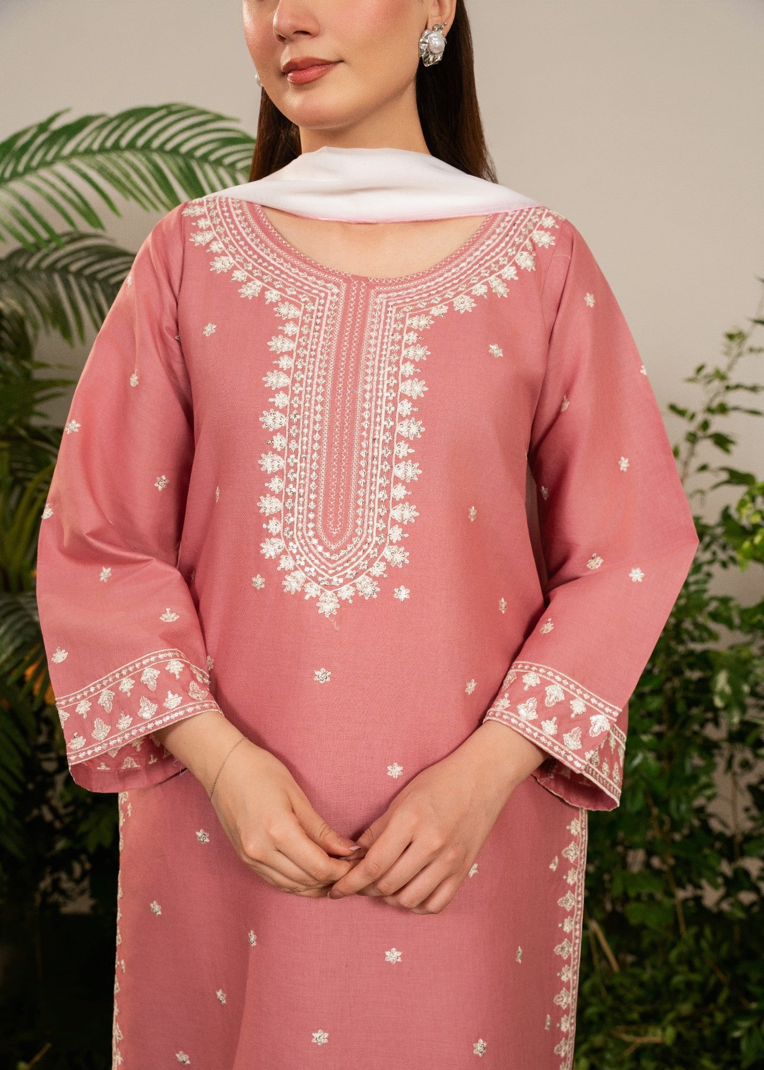 Tehzeeb Libas BARBIEE EMBROIDERED Women 3pcs