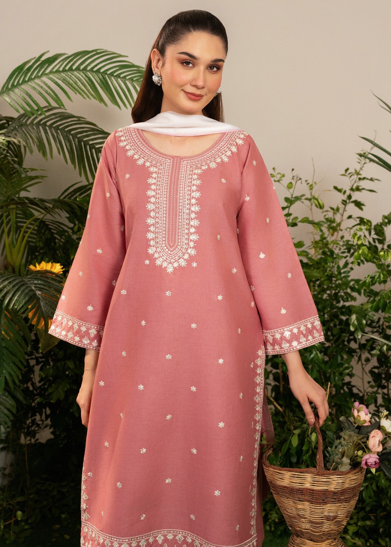 Tehzeeb Libas BARBIEE EMBROIDERED Women 3pcs