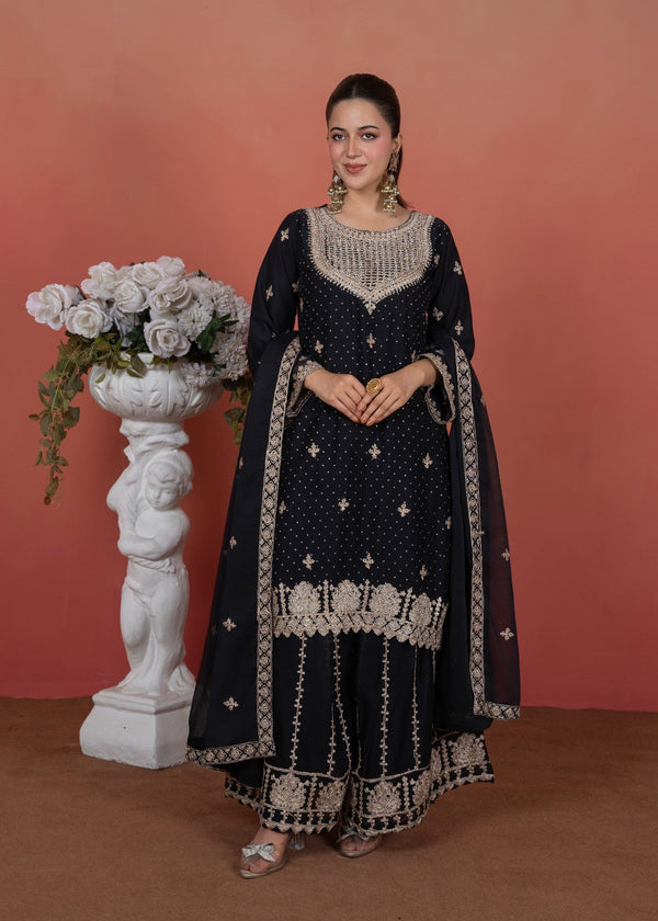 Four Season Boutique AFGHANI BLACK Women 3pcs