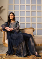 Pehnawa By Bin Akram’s TWILIGHT ELEGANCE CHIFFON Women 3pcs