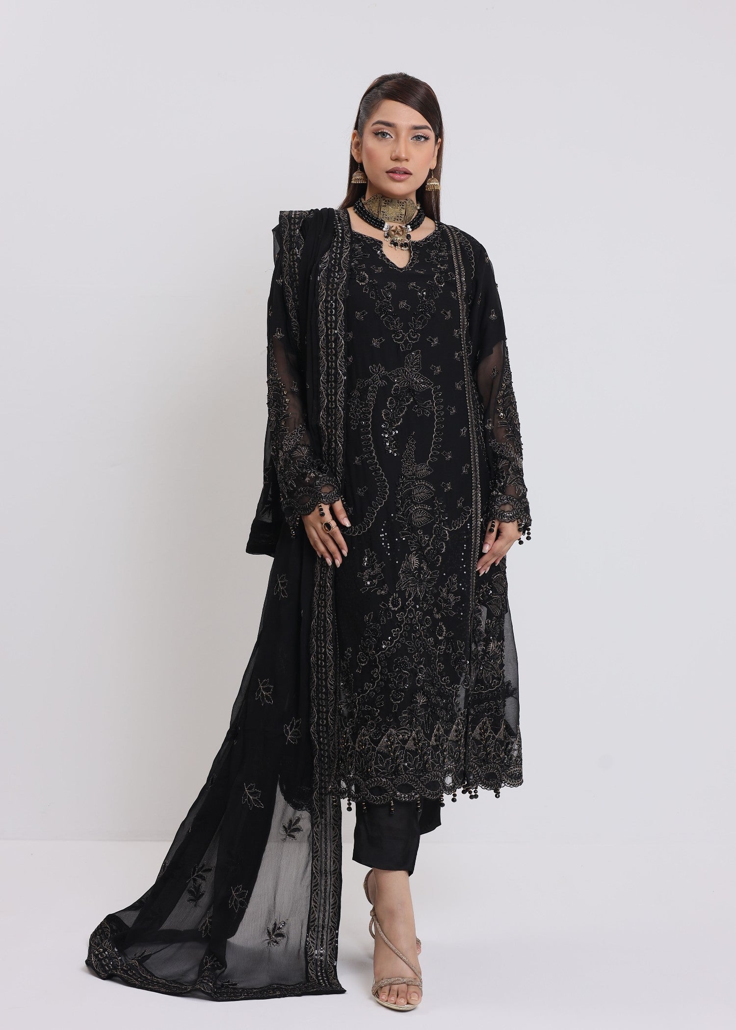 Style Saga 2176 Black Women 4pcs
