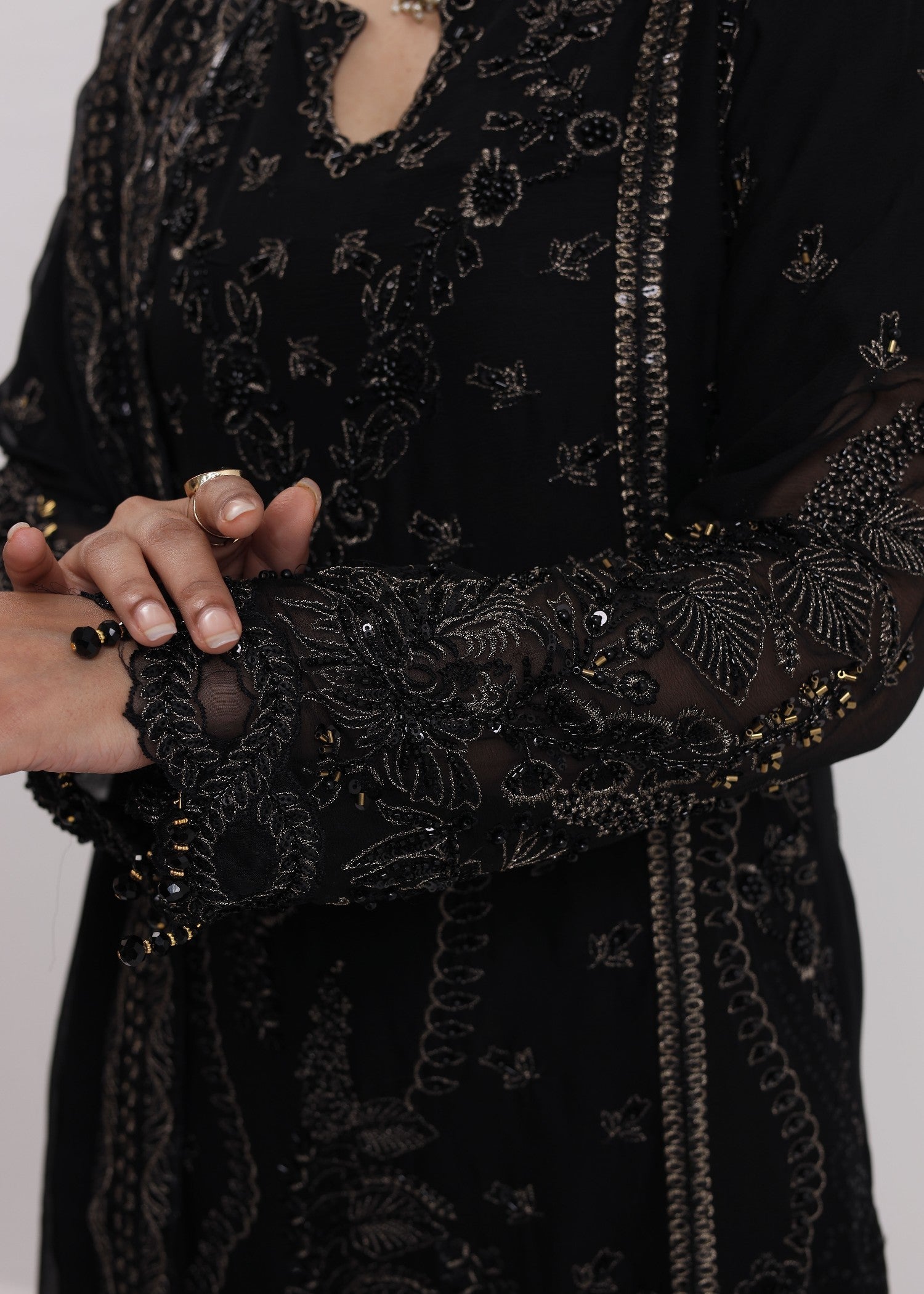 Style Saga 2176 Black Women 4pcs