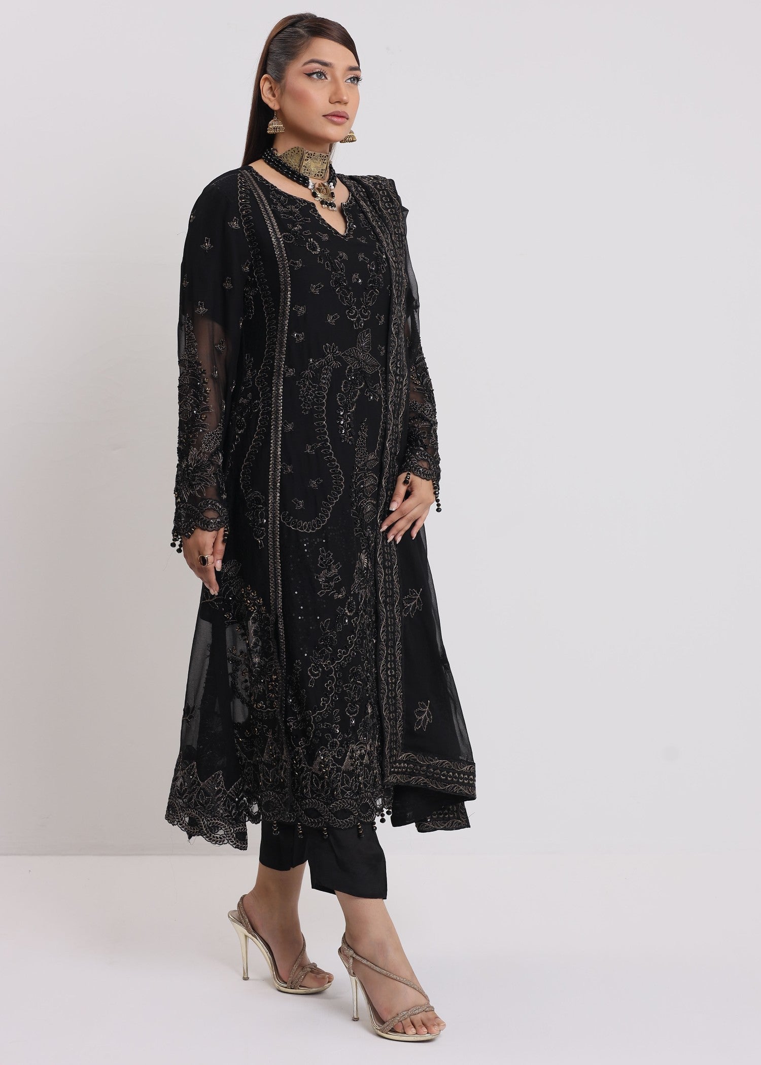Style Saga 2176 Black Women 4pcs