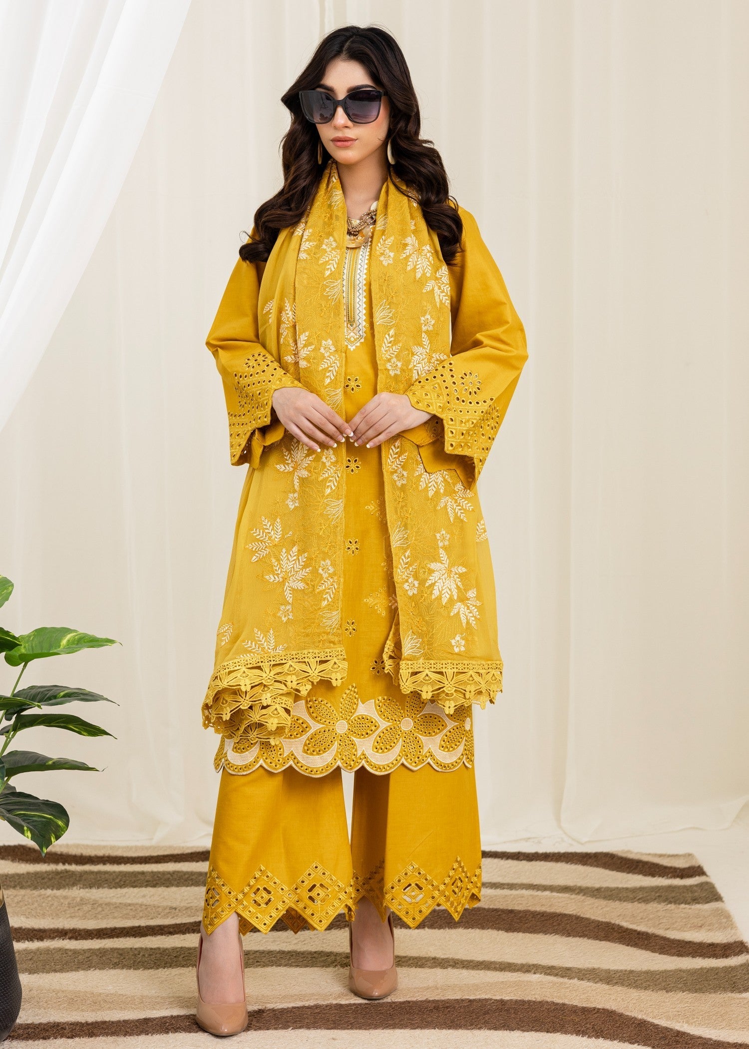 Style Saga 2226 Yellow Women 3pcs