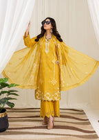 Style Saga 2226 Yellow Women 3pcs