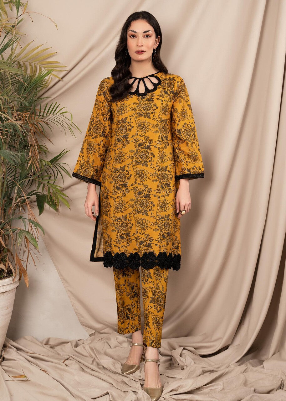 Sahibas By Mirza Caramel Women 2pcs