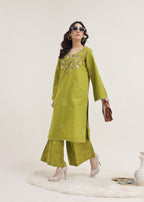 Style Saga 2263 Parrot Green Women 2pcs