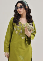 Style Saga 2263 Parrot Green Women 2pcs