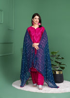 Style Saga 2266 Shocking Pink Women 3pcs
