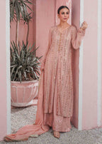 Rang-e-Haya Ufaq / Light Peach Women 4pcs