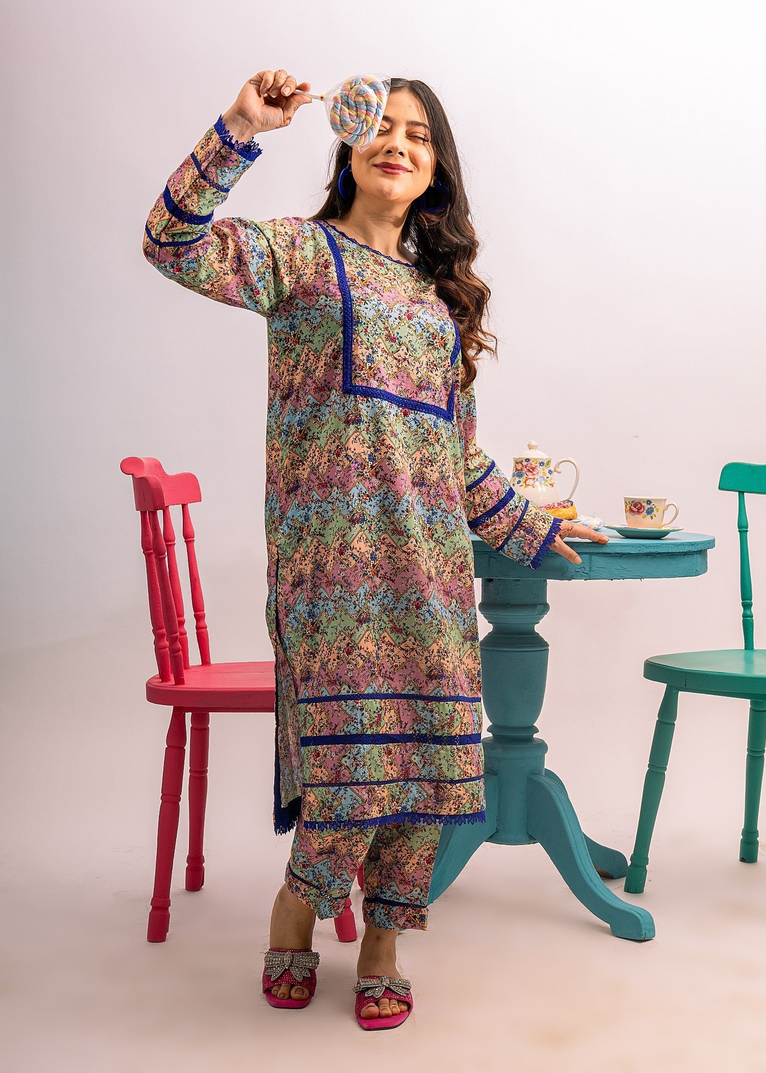 Mahrukh Gul Couture & Rakhtaa Garden Breeze 002 Women 2pcs