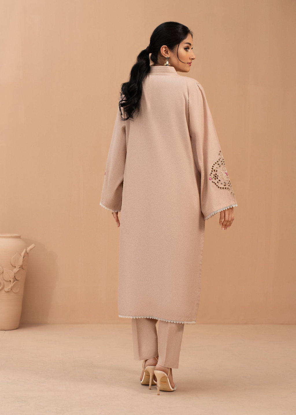 Sahibas By Mirza Wave (Beige) Women 2pcs