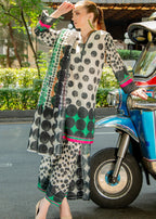 By-East Lawn Suit Printed (WHT 2) Women 3pcs