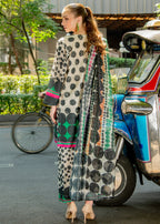 By-East Lawn Suit Printed (WHT 2) Women 3pcs