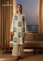 Asim Jofa AJPB 176 EMBROIDERED CAMBRIC STITCHED Women 2pcs